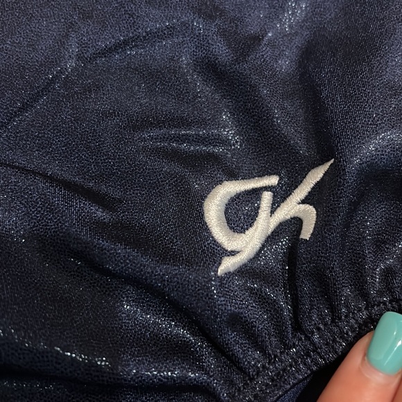 Gold Over American Tour Gymnastics Leotard - Picture 3 of 5